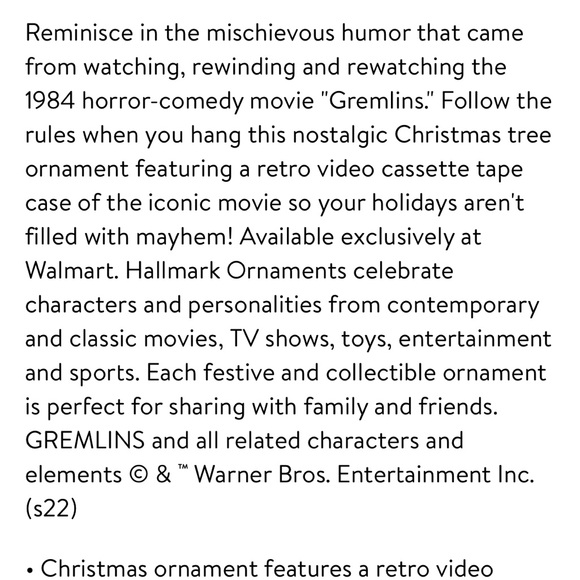 Hallmark Gremlins Christmas Ornament - Picture 12 of 16